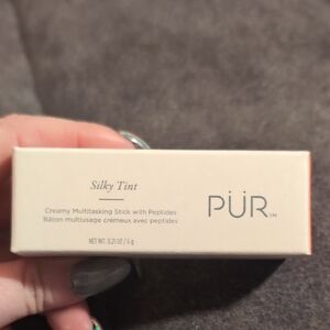 PÜR Silky Tint Creamy Multitasking Stick In Coral Cosmo